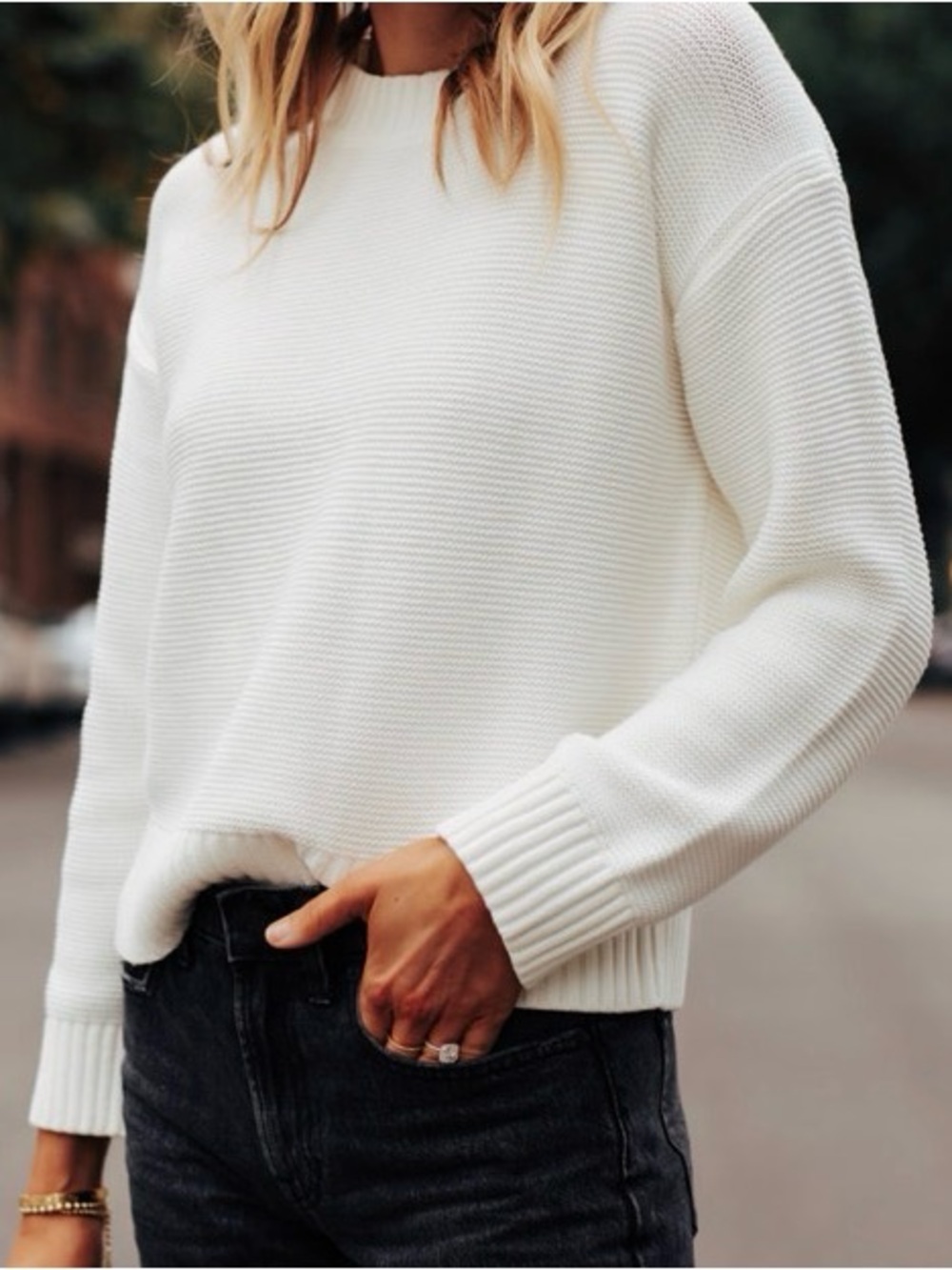 Everlane Crewneck Knit Sweater